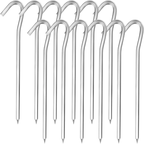 Des piquets de fixation.